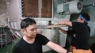 Cleaning Maintenance of Main Engine Air Cooler