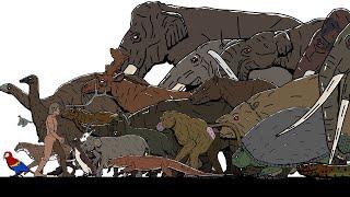 Size Comparison: Prehistoric animals 01.