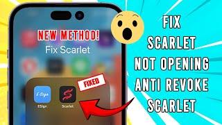 How to Fix Scarlet Not Opening | Fix Revoked Scarlet