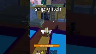 ship glitch in sea of treats