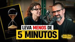 Aumente a sua PRODUTIVIDADE ainda hoje com essas 5 TÉCNICAS SIMPLES | Podcast Sai da Média #220