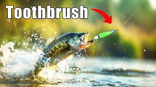 Fishing With A Homemade Lure!