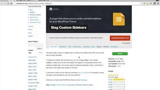 How to use Stag Custom Sidebars in WordPress