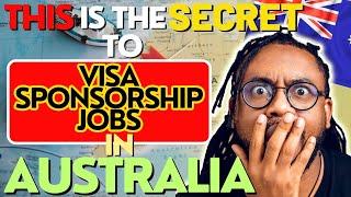 AUSTRALIA: Secrets and Tips to get jobs with visa sponsorship! | Move with Family!