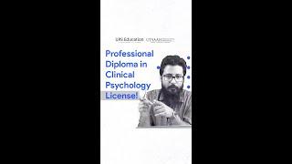 Professional Diploma in Clinical Psychology License -By Dr. Arvind Otta