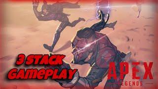 This is how master play 3 stack tactical | Apex Legends Mobile