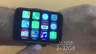 LEMFO LEMT smart watch more details video