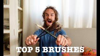 Top 5 Oil Painting Brushes