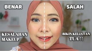 PEMULA WAJIB TAU !! KESALAHAN YANG SERING DILAKUKAN BIKIN MAKEUP KELIATAN TUA