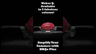 All the Weber Q Colours at BBQs Plus!