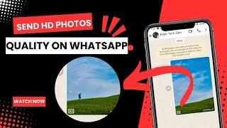 how to send photos hd in whatsapp | hd photos whatsapp | send hd high Quality photos in Whatsapp