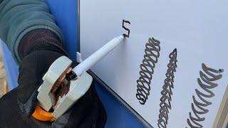 The fastest way to learn electric welding is vertical welding
