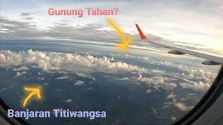 Flight Air Asia: Kuala Lumpur to Sibu | Morning Flight - October 2022