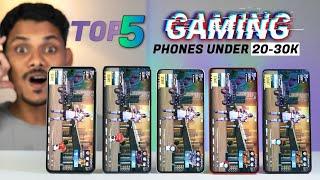 Top 5 Best Gaming Phones Under 20000 to 30000 - those are KING's in BGMI !