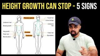 5 Signs HEIGHT GROWTH will stop 99% - My Guarantee !