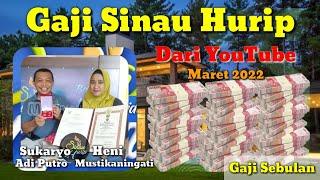 Gaji Sinau Hurip dari YouTube 2022