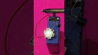 How to make soldering iron Heat LED lighting