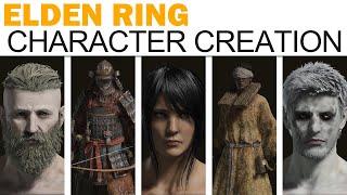 Elden Ring Character Creation (All Classes, Full Customization Options, Male & Female, More!)