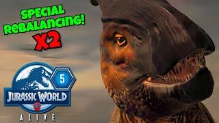Apex CONCATOLOCH ET5- 2nd Rebalancing! - Is this the Fix it needed? Jurassic World Alive