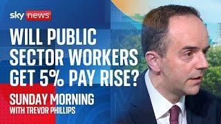Will public sector workers be given above inflation pay rises?
