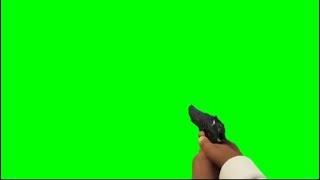 gun shooter green screen video with sound || pubg green screen video with sound || Free green screen