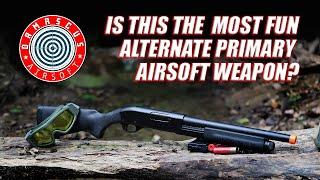 Affordable Alternate Primary Weapon - CYMA M870 Full Metal Airsoft Shotgun Review