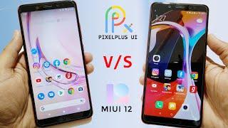 MIUI 12 vs PixelPlus Ui Rom For Redmi Note 5 Pro | Speed Test Comparison