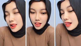 HIJAB LIVE BIGO | UKHTI CANTIK MAIN LIDAH NGILU BIKIN BASAH VIRAL TERBARU