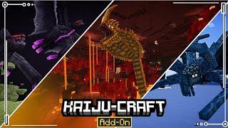 KAIJU CRAFT ADDDON FOR MINECRAFT VERSION 4.0 Controllable Monster