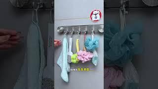 This punch-free suction cup hook is really practical. It can be used in many places at home, and