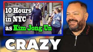 10 Hours of Walking in NYC as Kim Jong Un REACTION | OFFICE BLOKES REACT!!