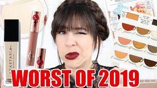 Worst Makeup & Skincare of 2019 || Beauty with Emily Fox