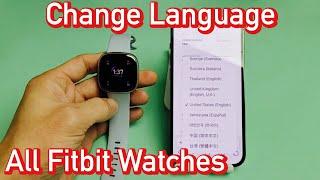 All Fitbits: How to Change Language | Stuck in Another Language?