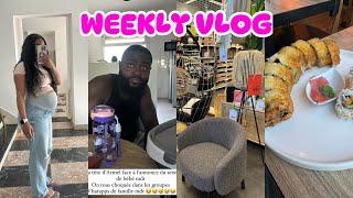 WEEKLY VLOG | On découvre le s*xe du bébé N.3  Vous allez être choqué   | Déco | Resto & Plus️‍