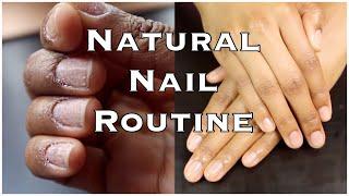 DIY At Home Manicure | How To Have Pretty Natural Nails | DeSade