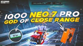 IQOO NEO 7 PRO : GOD OF CLOSE RANGE  Only 1v4 Pure Close Range Clutches in BGMI | SamNea Gaming