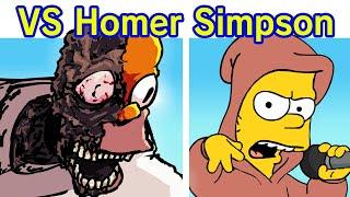 Friday Night Funkin' Homer VS Bart & Lyrics | FNF Dura's Eternal Madness (The Simpsons Aethos)