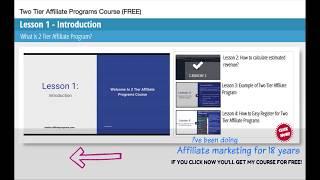 BuilderAll Business | 2 Tier Affiliate Program Course