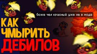 КАК ЧМЫРИТЬ ТЕХ, КТО ОСКОРБЛЯЕТ ТЕБЯ В ИГРАХ? (Pony Town/Пони Таун)