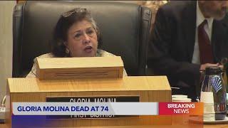 Pioneering L.A. politician and activist Gloria Molina dies after battle with cancer