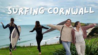 THERE'S SURF IN ENGLAND?! a stormy Cornwall vlog 