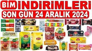 BİM İNDİRİMLERİ HAFTALIK KATALOĞU | BİM SON GÜN 24 ARALIK 2024 | BİM ÇAY VE SUCUK | BİM İNDİRİMİ