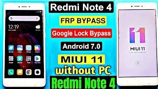 Redmi Mi Note 4 Frp bypass| Google Account Remove | FRP Bypass without PC