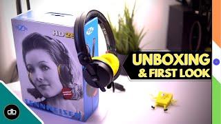 SENNHEISER HD 25 UNBOXING, 75th ANNIVERSARY SPECIAL EDITION DJ HEADPHONES | Best Under 10k in INDIA