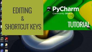 PyCharm Tutorial #4 Basic Editing and Shortcut Keys in PyCharm IDE for Beginners