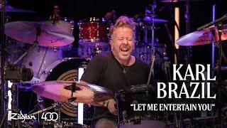 Zildjian Artist Performance | Karl Brazil | Let Me Entertain You