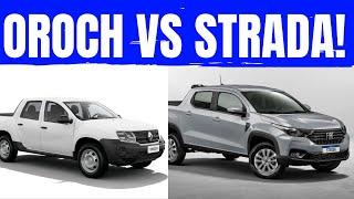 COMPARATIVO! RENAULT OROCH PRO 2025 VS FIAT STRADA CD FREEDOM 2025! QUAL VERSÃO DE ENTRADA COMPRAR?