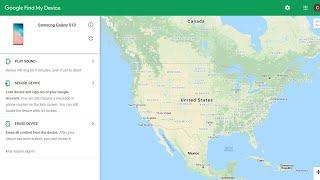 How to Use Google Find My Device || How to Find a Lost Device
