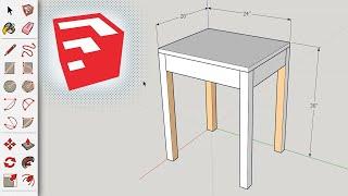 Using SketchUp Pro 2020 as a Woodworking Design Software