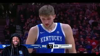 COACH POPE MASTERCLASS! REACTING TO Kentucky Wildcats vs Gonzaga Bulldogs Highlights